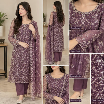 Unstitched Imported CutDana Dress