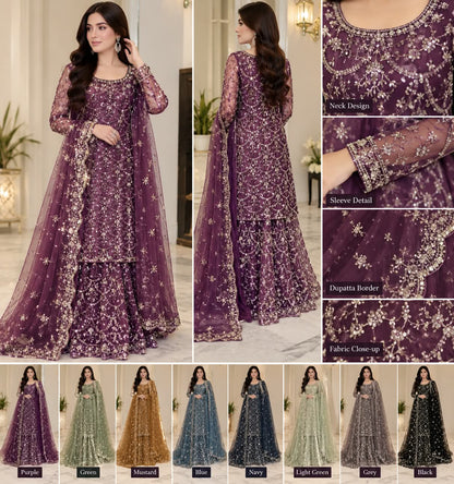 Unstitched Imported CutDana Dress