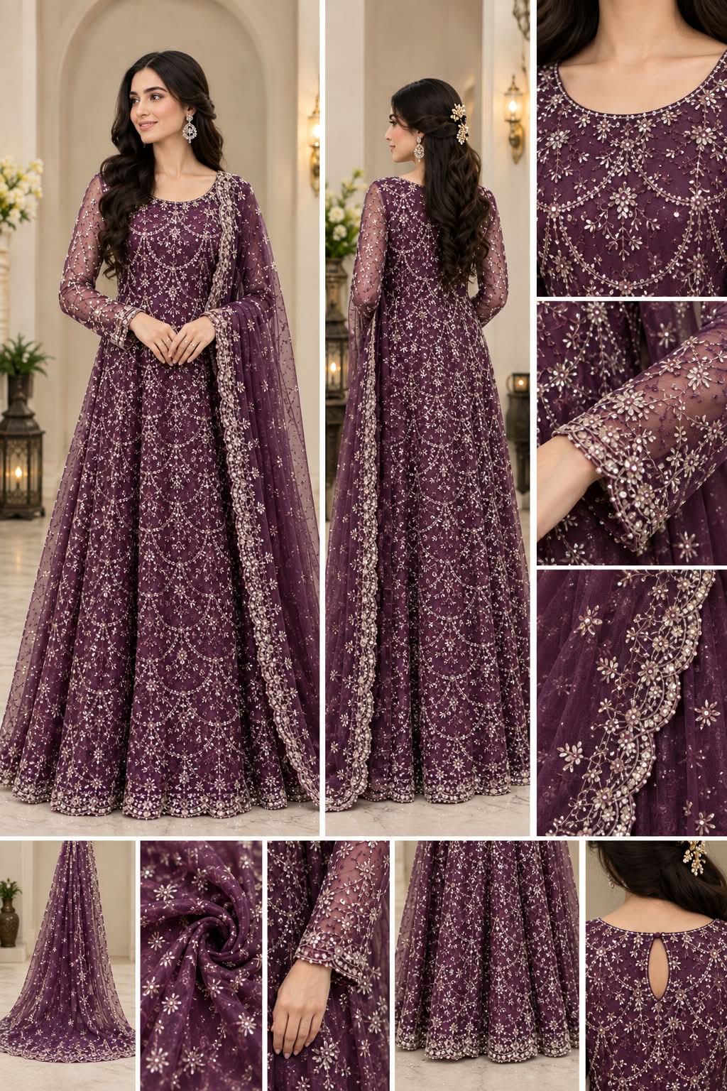 Unstitched Imported CutDana Dress